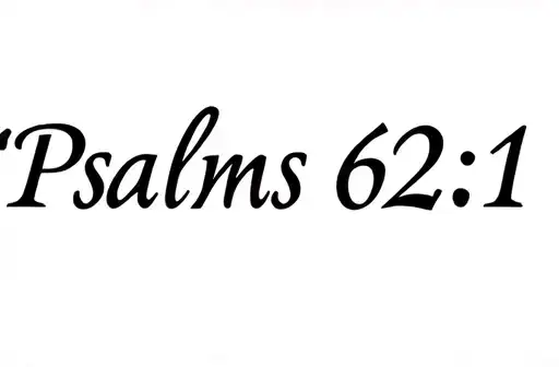 "Psalms 62:1" "Psalms 62:1" tattoo design idea