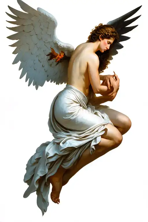 fall of Lucifer painting Alexandra cabanel fallen angel tattoo design idea