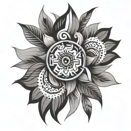indigenous tattoo design inspired tattoo design idea