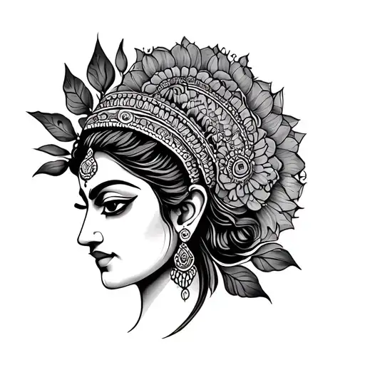 Hindu tattoo design idea