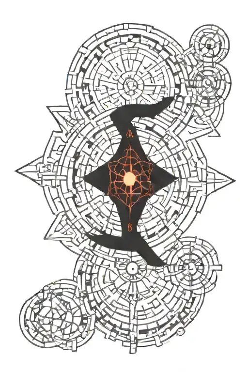 wheel of time tattoo design idea