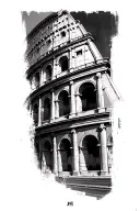 Colosseum tattoo design idea