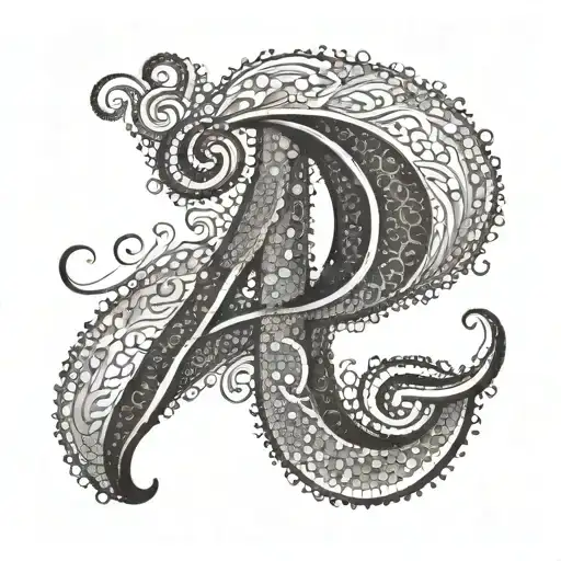 D'Anna in Cursive font spelling tattoo design idea