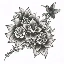 Amari Dawkins tattoo design idea