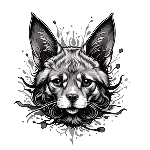 Child Name tattoo design idea