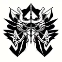 Pubic tattoo design idea