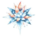 use darkest colors to that resemble deep space tattoo design idea