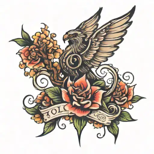 YOLO tattoo design idea