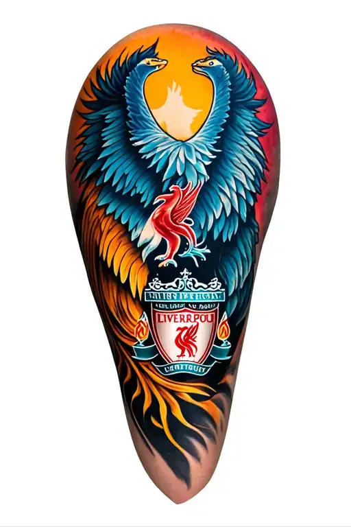sheffield wednesday fc vs liverpool tattoo with ynwa tattoo design idea