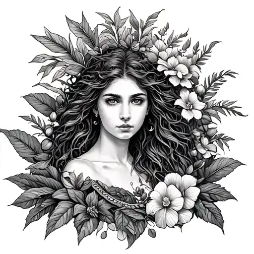 GARDEN OF EDEN tattoo design idea