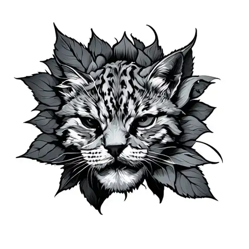 Loner tattoo design idea