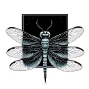 dragonfly tattoo design idea