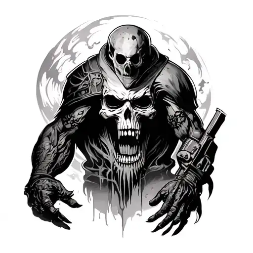 Apocalypse tattoo design idea