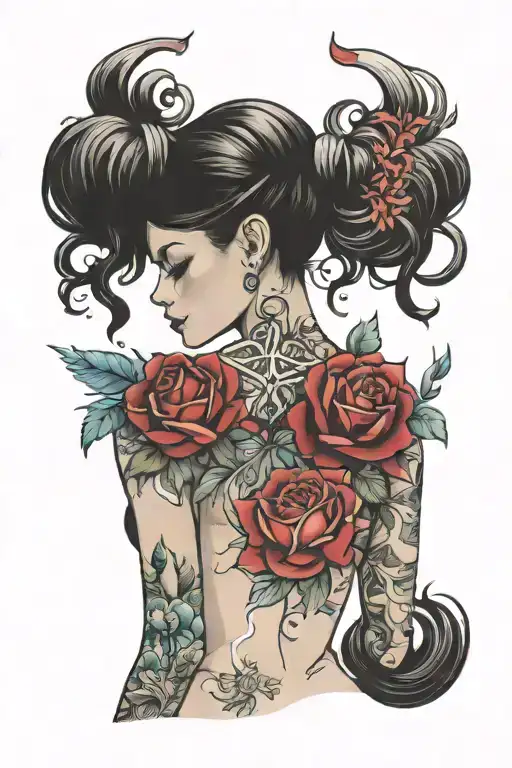 mind body soul tattoo design idea