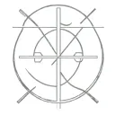 cross with Roman numerals intertwined tattoo design idea