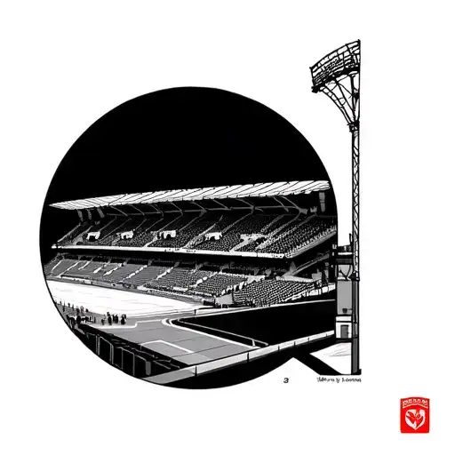 Benfica Stadium tattoo design idea