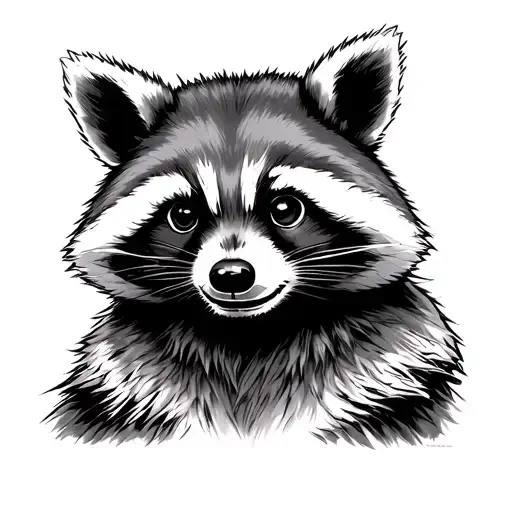 Rocket Raccoon tattoo design idea