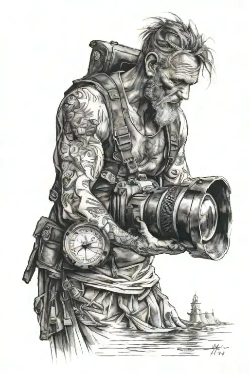 sagitarrius, travel, loner, arm tattoo design tattoo design idea