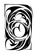 Initial C tattoo design idea