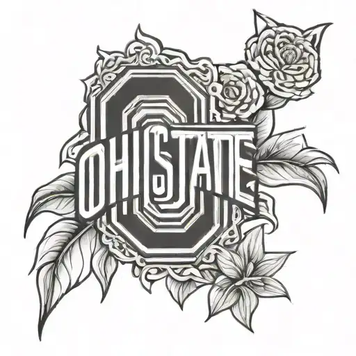 ohio state buckeyes tattoo design idea