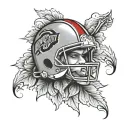 ohio state buckeyes tattoo design idea