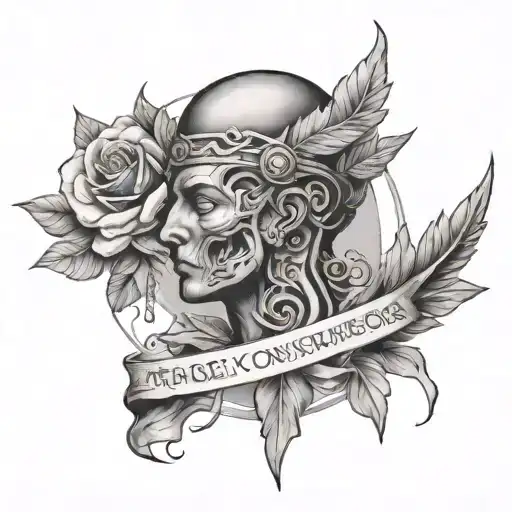 the real revolution is the evolution of consciousness tattoo design idea