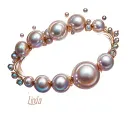 "Linda " pearl inside tattoo design idea