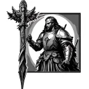 Full Armor Of God tattoo design idea