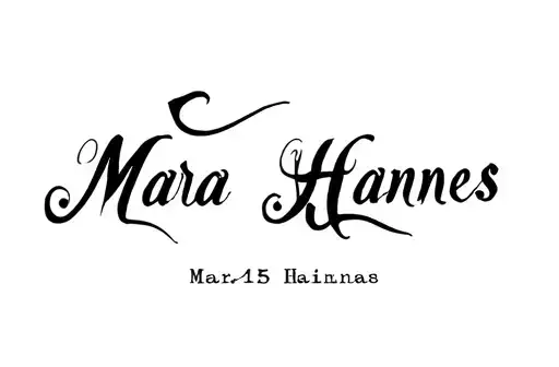 "Mara Hannes" tattoo design idea