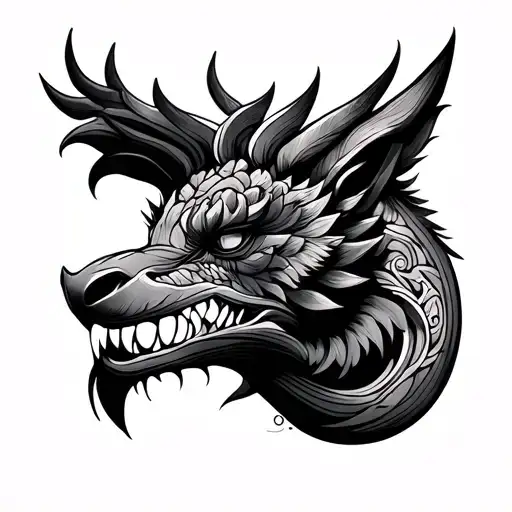 Haida tattoo design idea