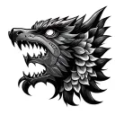 Haida tattoo design idea