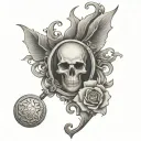 Matthew 6:25 26 tattoo design idea