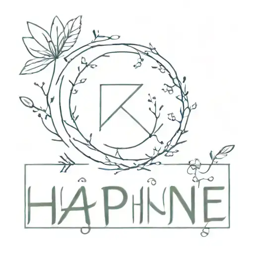I know it seems wrong but I don't need happinessI just want peace and a quiet mind tattoo design idea