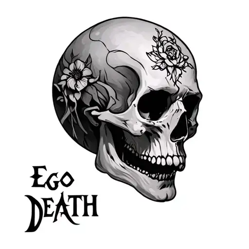 Ego Death tattoo design idea
