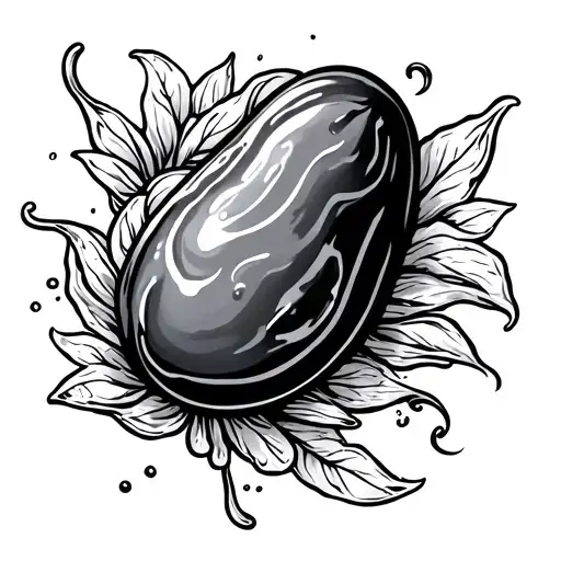 Jelly Bean tattoo design idea