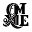 letters C J X M E with C in the Middle tattoo design idea