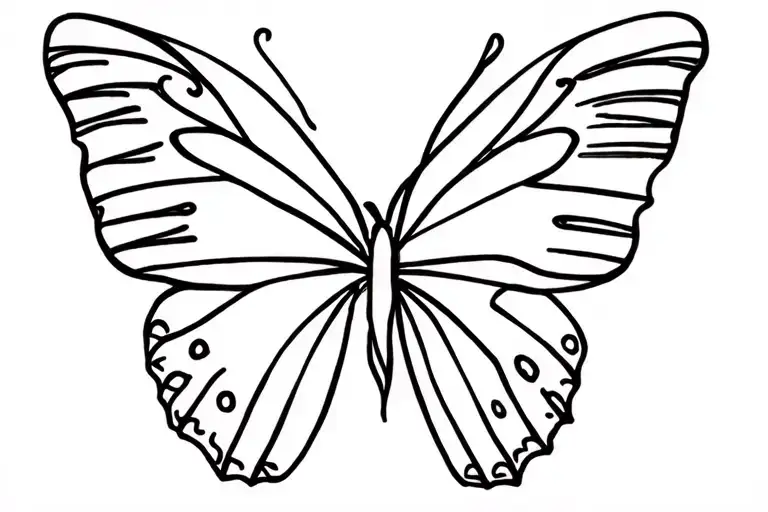 give yourself a reason" with a butterfly tattoo design idea