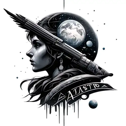 Ad Astra tattoo design idea