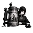 steins gate tattoo design idea