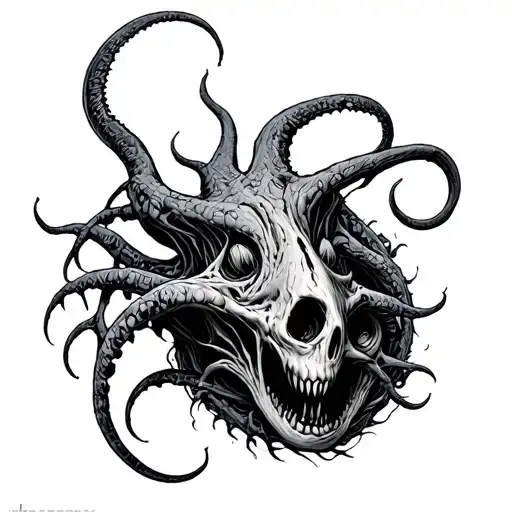 Eldritch Horror tattoo design idea