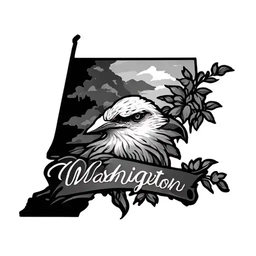 Washington state, Virginia, Virginia tattoo design idea