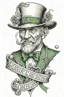 fighting Irish tattoo design idea