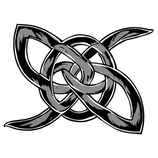 Celtic Motherhood Knot tattoo design idea