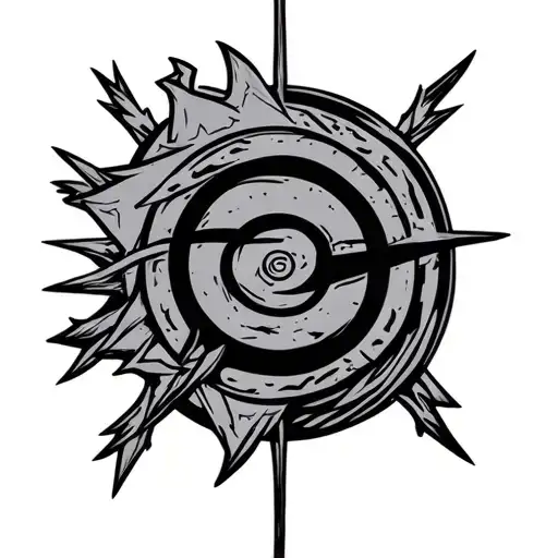 Naruto Seal Mark tattoo design idea