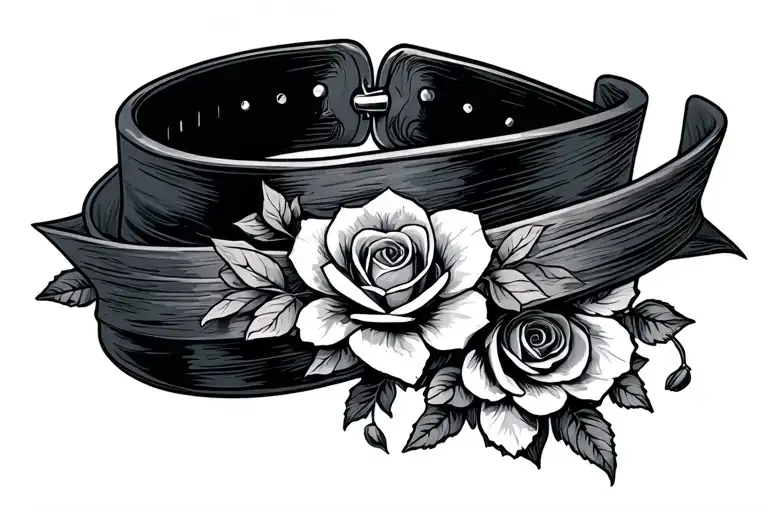 choker als Halskette tattoo design idea