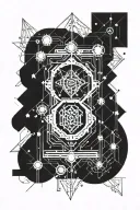 Astrophysics tattoo design idea