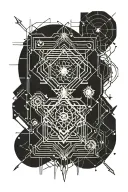 Astrophysics tattoo design idea