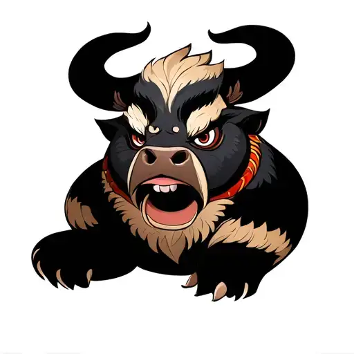 appa from avatar tattoo design idea