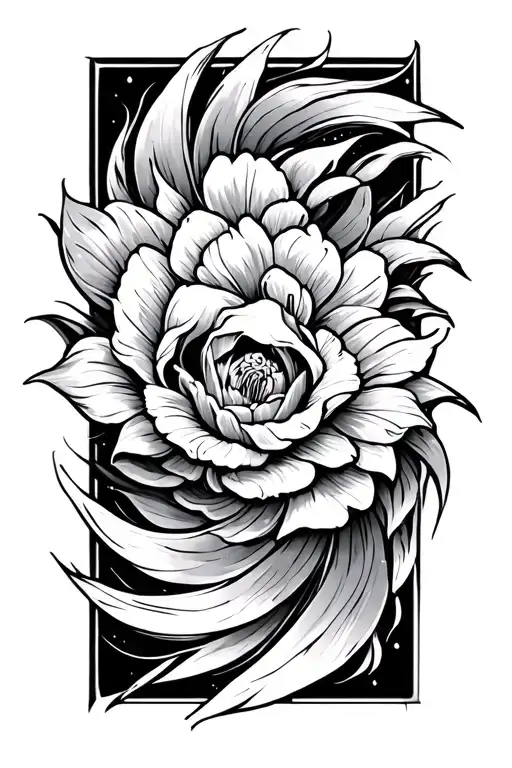 Pinstriping tattoo design idea