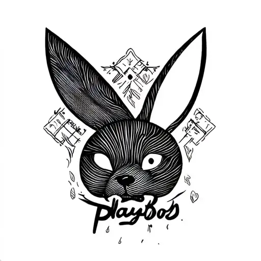 playboy tattoo design idea
